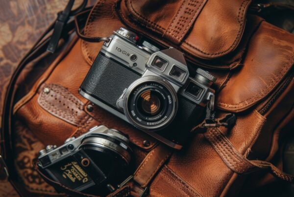 The crossbody Leather Camera Bag: Stylish Gear for Savvy Shooter's - Ultimate Wordpress Starter Kit